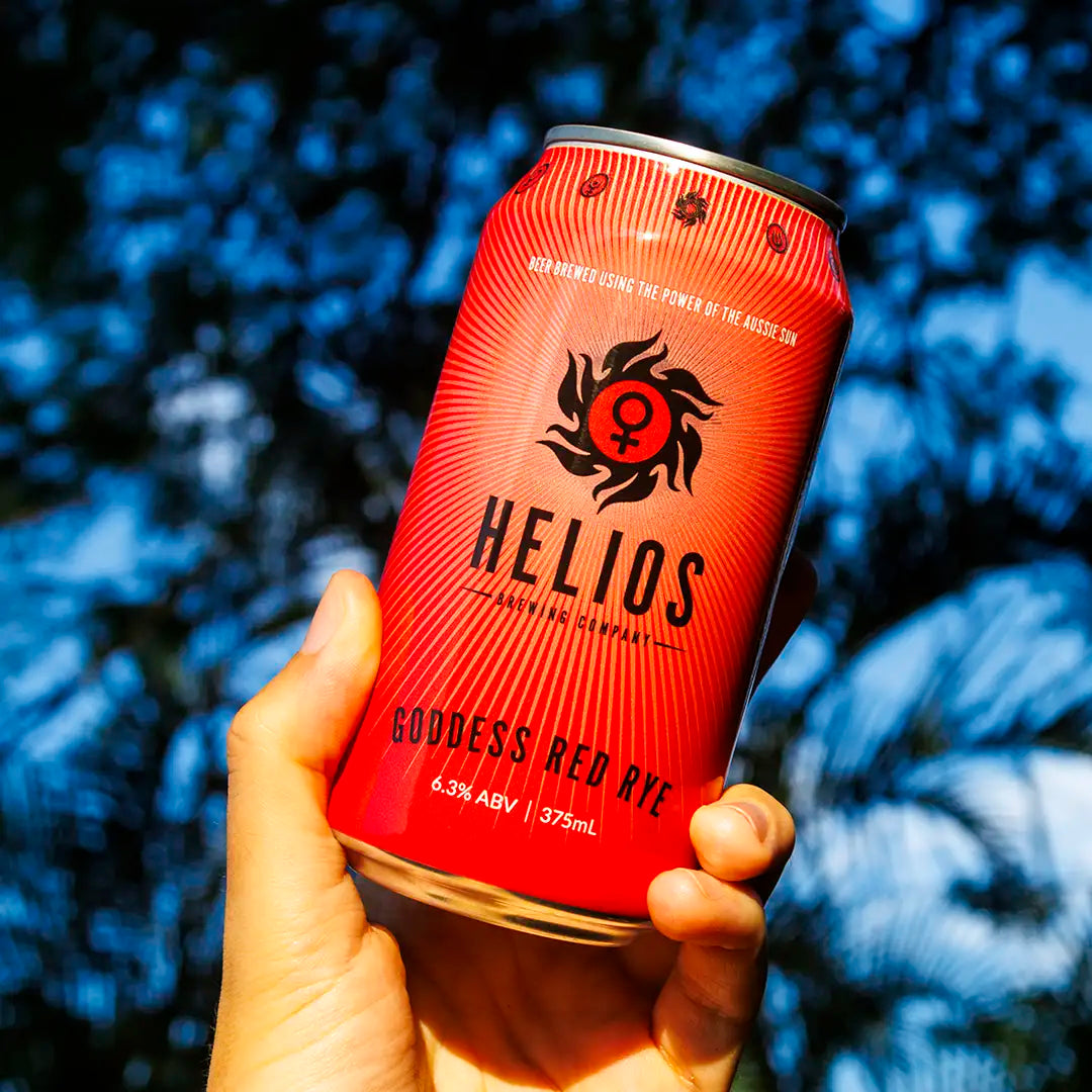 helios brewing goddess red rye