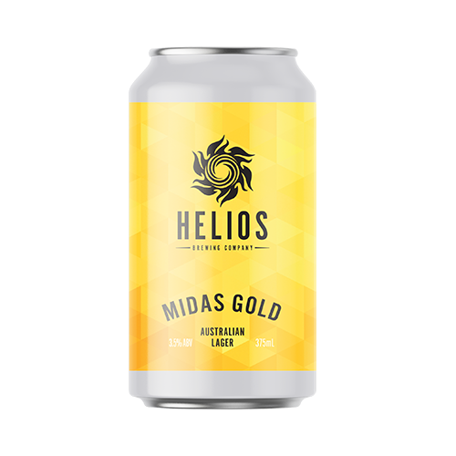 helios brewing midas gold australian lager