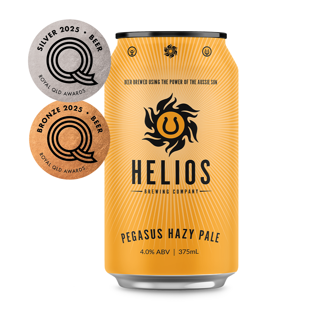 helios brewing pegasus hazy pale ale