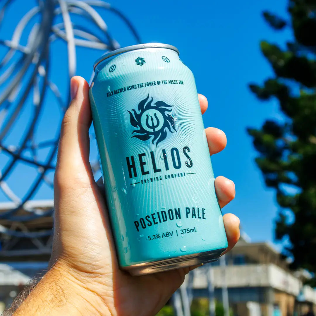Helios Brewing Company Poseidon Pale Ale can