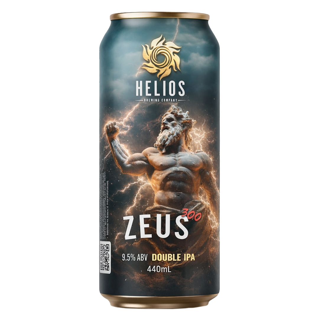 zeus 300 double ipa helios brewing